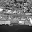 Dundee, Dundee Harbour, Caledon West Wharf.
Scanned image of oblique aerial view.