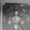 Interior.
Detail of trophy in Armoury.