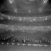 View of the Empire Theatre auditorium, Edinburgh, with audience.