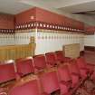 Aberdeen, Rosemount Viaduct, His Majesty's Theatre.
Interior, auditorium, detail of seats at rear of stalls.