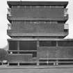 South East block, (Gillespie, Kidd & Coia), view from East