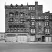 Glasgow, 638-640 Govan Road, Napier House
General view of South facade including boarded up shops on ground floor.