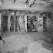 Interior.
View of gears cupboard and machinery.