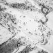 Scanned image of Rough Castle: aerial view under snow