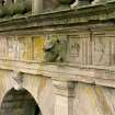 North facade, detail of gargoyle.