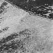 Oblique aerial view of Sheriff Muir centred on trackways, gun-emplacements, bunkers and trenches, taken from the WSW.
