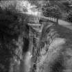View of waterfall in Minto Glen