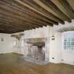 Interior. Ground Floor Main Hall view of fireplace