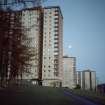 Dundee, Ardler Estate, Birkdale Place (Phase I): General view of Ardler Estate multi-storey blocks.