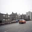 Aberdeen, Hilton Road and Rosehill Drive: View from road of a 10-storey block adjacent to housing.