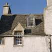 Detail of dormer windows at West end of South facade.