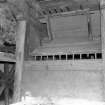 Interior.
View of outlet from threshing drum.