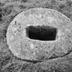 St Blane's Church, socket stone (no.13).