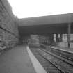 General view of platform and tracks at Caledonian Railway's Greenock West Passenger Station