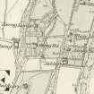 Extract of the OS 1st edition map, 1869.