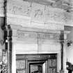 Interior.
Detail of drawing room fireplace.