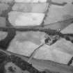 Newstead, Roman fort and temporary camps: air photograph showing 'Great camp' complex of temporary camps (NT 574 341). Also shows pit-alignment and linear feature (NT 576 343 to NT 577 339) at Broomhill.
