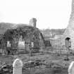 View of chapter house from SE.