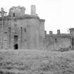 Caerlaverock Castle.
General view from North West.