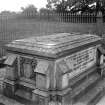 View of tomb of James III.