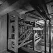 Glasgow, 121 Gorbals Street, Princess's Theatre, interior
Detail of basement machinery for raising stage scenery.