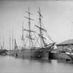 View of ships.
Caption on original negative back: 'Shipping, Leith Docks'