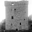 The keep, south elevation.