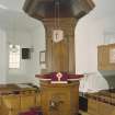 Interior. View of pulpit