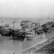 Fishing boats on the river, Kolkata.