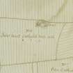 Detail of Bankhead taken from plan of the enclosures of Steany Field and Bank Head, surveyed by George Brown, 1797.