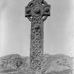 Iona,St Martin's Cross.
General view.