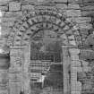 Iona, St Oran's Chapel.
View of entrance doorway.