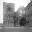 General view of West end of Holyrood Abbey (Chapel Royal)