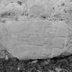 Aberdeen, Don Street, Chanonry.
Stone with inscribed cross, in wall.