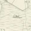 Extract from OS 6-inch map of 1869.