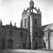 Aberdeen, King's College, Chapel.
View from South-East of rear of Chapel.