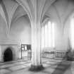 Interior.
General view of chapter house.