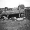 View of excavation of Cairnpapple henge and cairn, by Professor S Piggott.