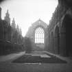 General view of East end of Nave in Holyrood Abbey
Insc. "Chapel Royal, Holyrood. 52. AI."