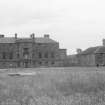 Archerfield House, view from South front in derelict state.