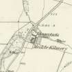 Extract from the OS 6-inch map of 1869.