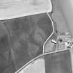 Oblique aerial photograph centred on the cropmark, taken from the SSE.