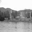 Dunkeld, Dunkeld Cathedral.
View of Cathedral from South across river.