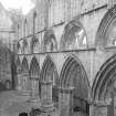 Dunkeld, Dunkeld Cathedral, interior.
View of nave and North aisle from South-West.