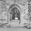 Dunkeld, Dunkeld Cathedral.
View of entrance archway.