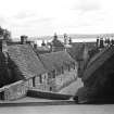 View of back of south range of Culross Palace looking to the Firth of Forth