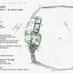 House C, outbuildings and enclosure