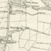 Extract from the 1st edition of the OS 6-inch map.