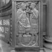 National Bank of Scotland, detail of carving on exterior.