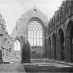 General view to East end of Holyrood Abbey (Chapel Royal)
Insc. "Chapel Royal, Holyrood. 52. AI."